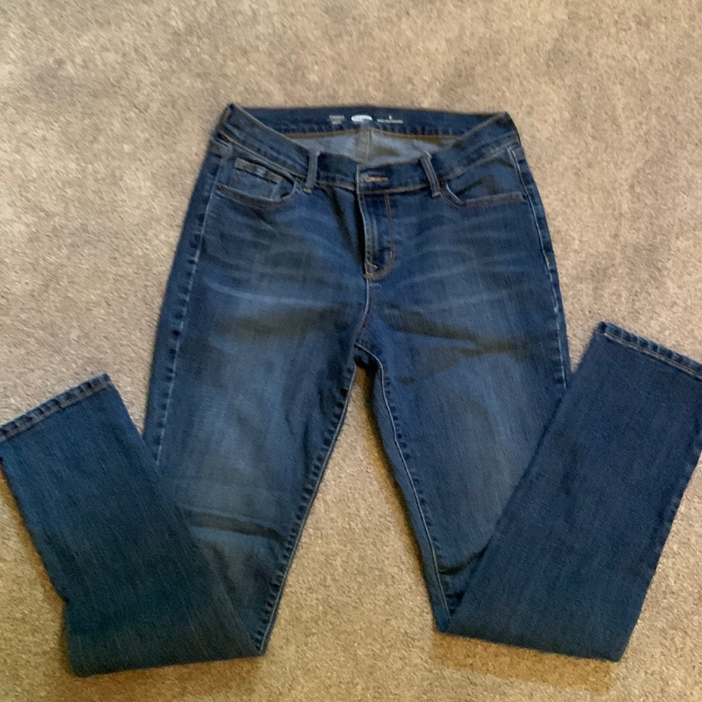 Old Navy Straight Leg Jeans, size 4